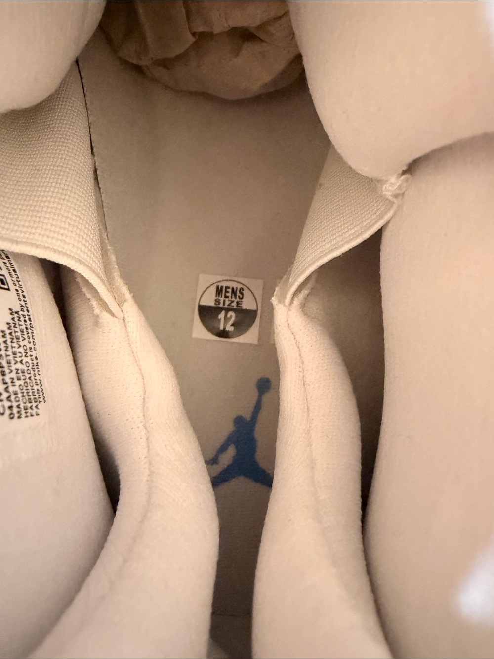 🔥Jordan Men’s 6 Rings- White and University Blue UNC…NO BOX - Picture 5 of 9